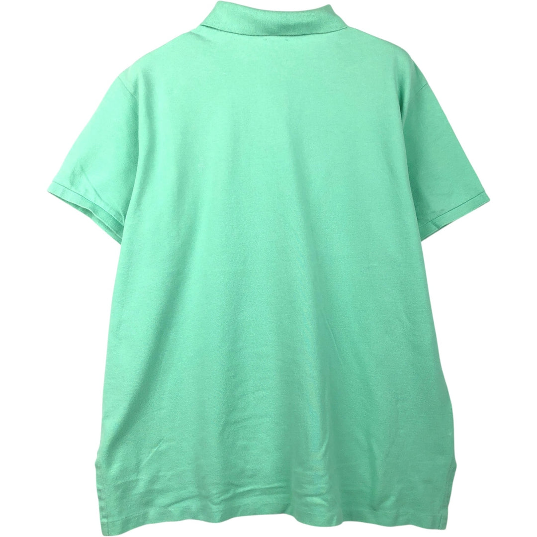 Ralph Lauren POLO RALPH LAUREN CUSTOM FIT short sleeve polo shirt men's XL equivalent cotton Mint green Vintage Second Hand