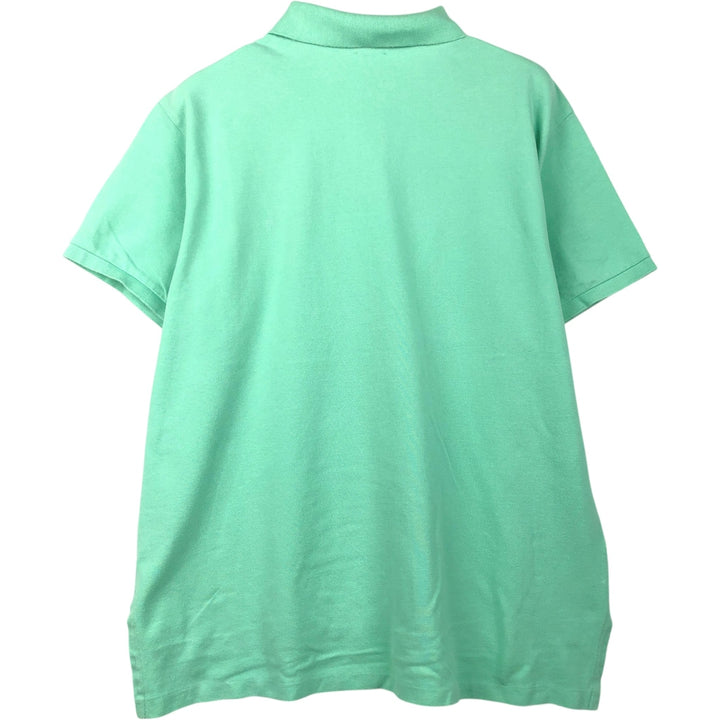 Ralph Lauren POLO RALPH LAUREN CUSTOM FIT short sleeve polo shirt men's XL equivalent cotton Mint green Vintage Second Hand