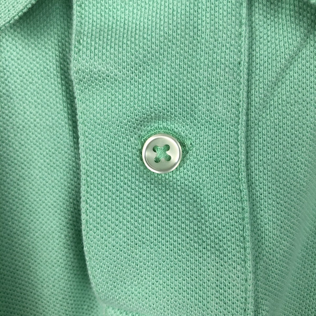 Ralph Lauren POLO RALPH LAUREN CUSTOM FIT short sleeve polo shirt men's XL equivalent cotton Mint green Vintage Second Hand