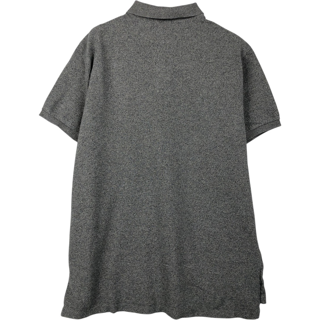 Ralph Lauren POLO RALPH LAUREN CUSTOM FIT short sleeve polo shirt men's XL equivalent unclear gray type Vintage Second Hand