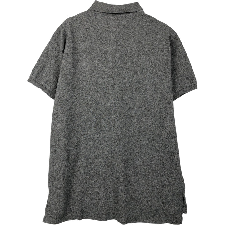 Ralph Lauren POLO RALPH LAUREN CUSTOM FIT short sleeve polo shirt men's XL equivalent unclear gray type Vintage Second Hand