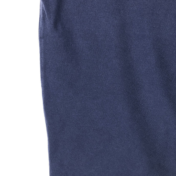 Ralph Lauren POLO RALPH LAUREN CLASSIC FIT short sleeve polo shirt, men's size M cotton navy blue type Vintage Second Hand