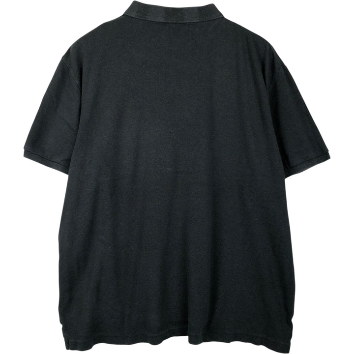 Ralph Lauren POLO RALPH LAUREN short sleeve polo shirt men's XL equivalent cotton black type Vintage Second Hand