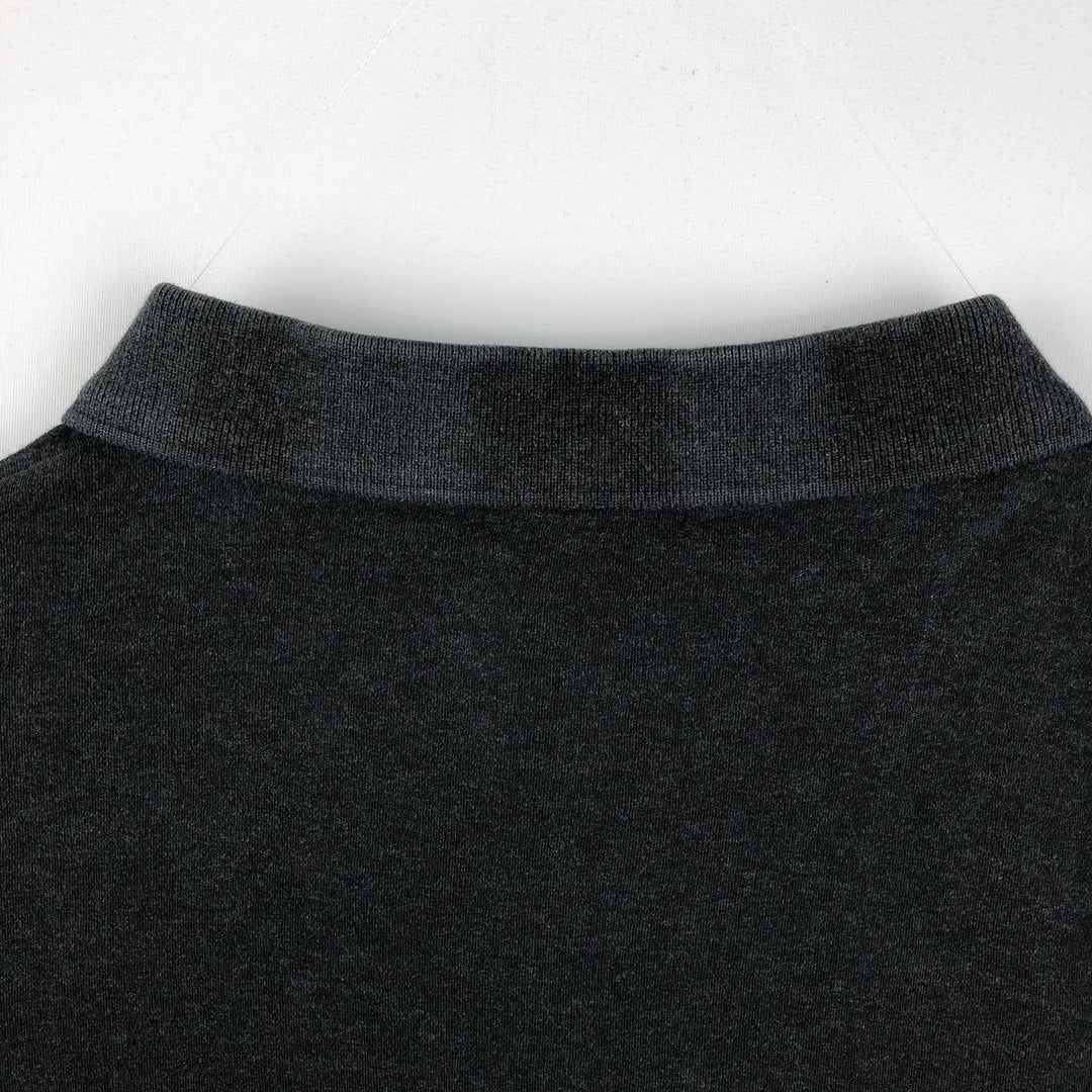 Ralph Lauren POLO RALPH LAUREN short sleeve polo shirt men's XL equivalent cotton black type Vintage Second Hand