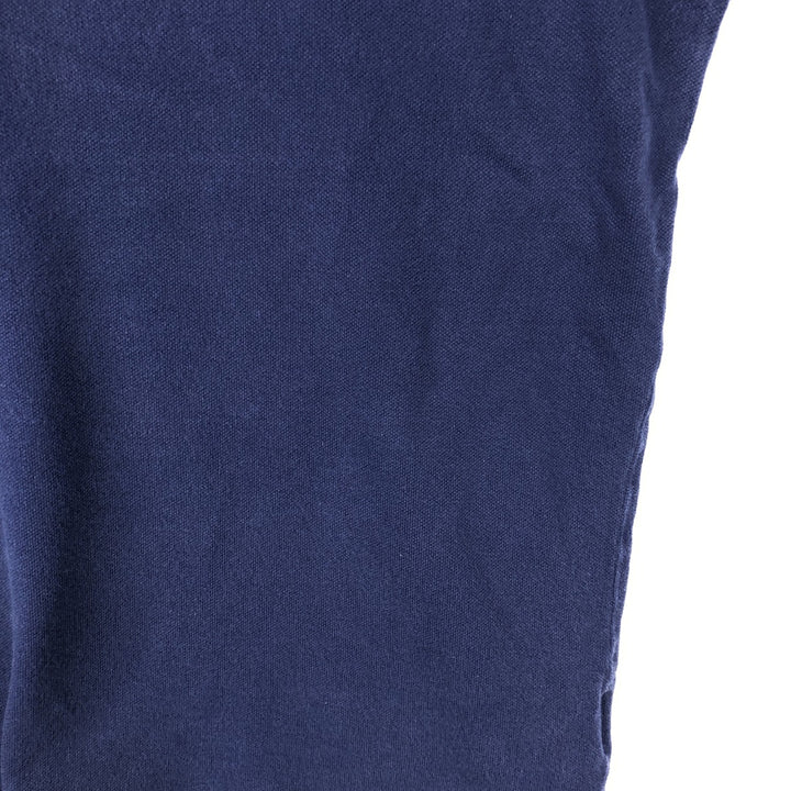 Ralph Lauren POLO RALPH LAUREN CLASSIC FIT short sleeve polo shirt for men size L cotton navy blue type Vintage Second Hand