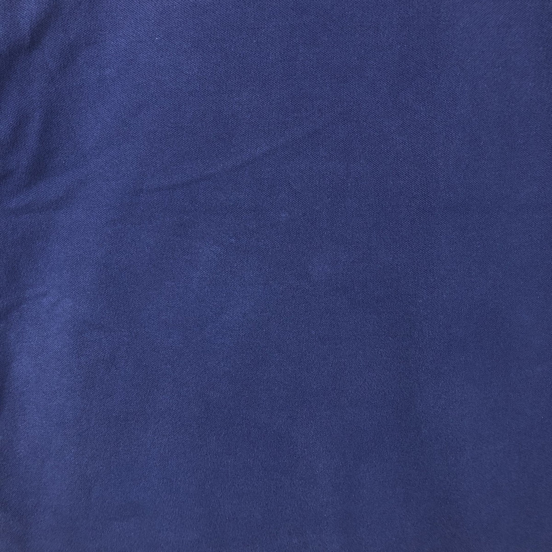 Ralph Lauren POLO RALPH LAUREN CLASSIC FIT short sleeve polo shirt for men size L cotton navy blue type Vintage Second Hand