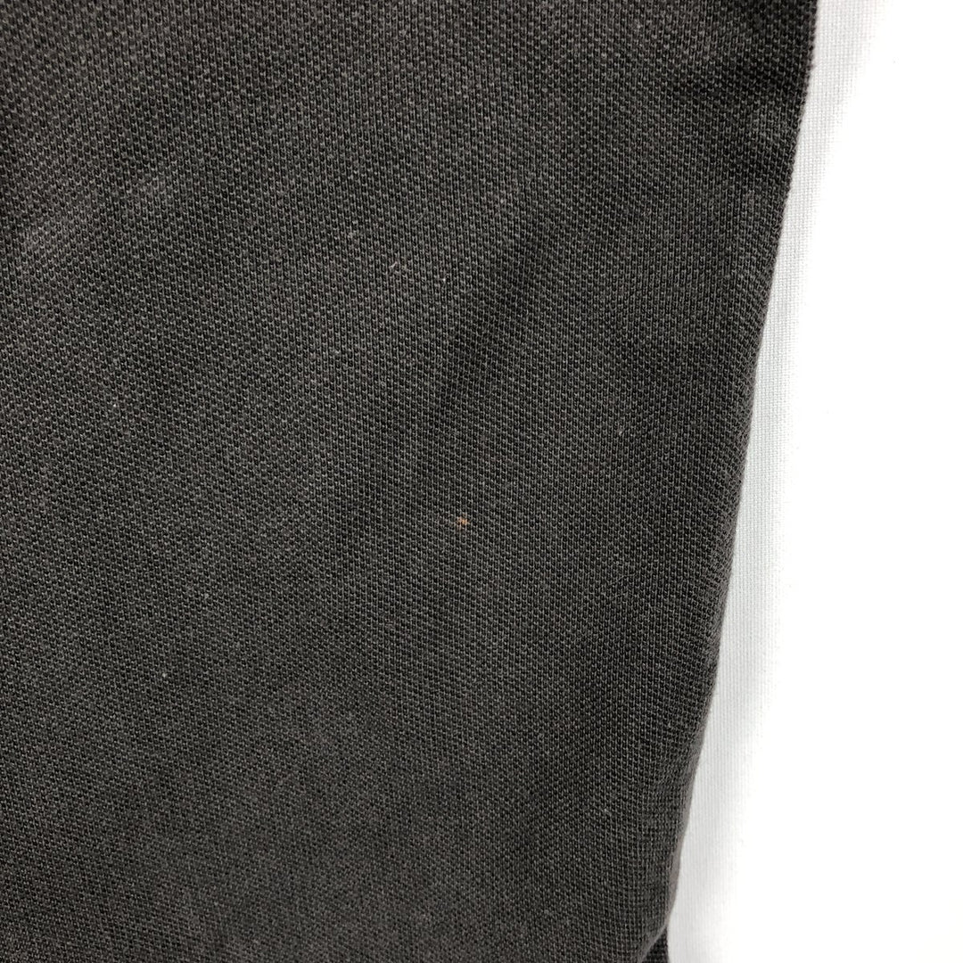 Ralph Lauren POLO RALPH LAUREN CUSTOM SLIM FIT short sleeve polo shirt, men's size L cotton brown type Vintage Second Hand