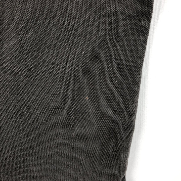 Ralph Lauren POLO RALPH LAUREN CUSTOM SLIM FIT short sleeve polo shirt, men's size L cotton brown type Vintage Second Hand