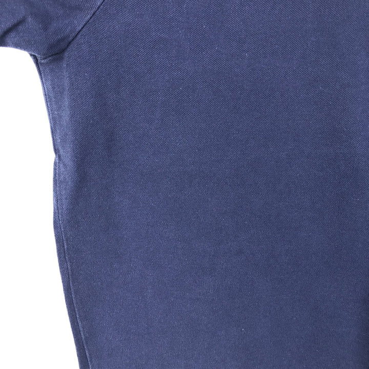 Ralph Lauren POLO RALPH LAUREN CLASSIC FIT short sleeve polo shirt for men size L cotton navy blue type Vintage Second Hand