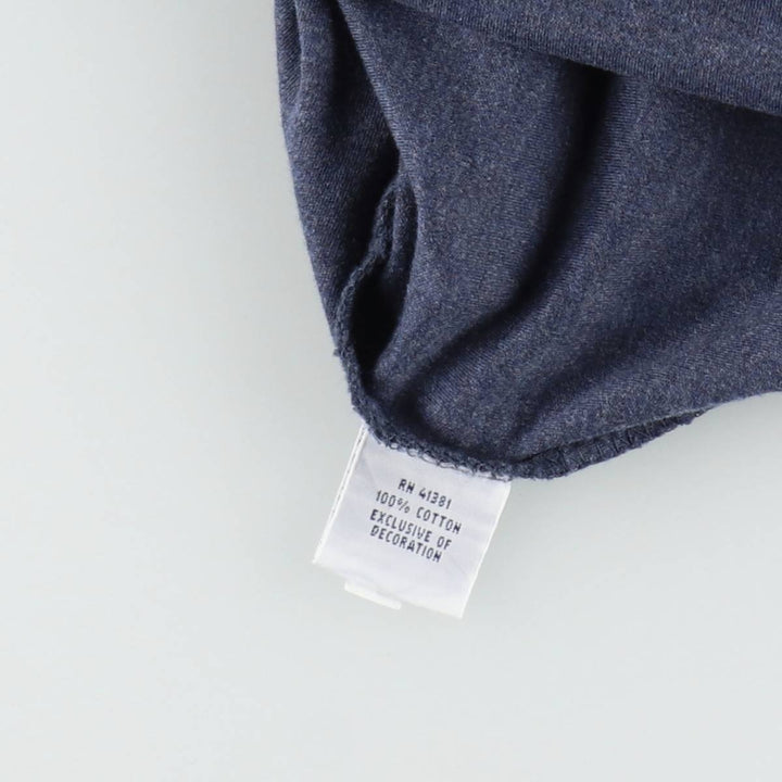 Ralph Lauren POLO RALPH LAUREN short sleeve polo shirt men's size L cotton navy blue type Vintage Second Hand