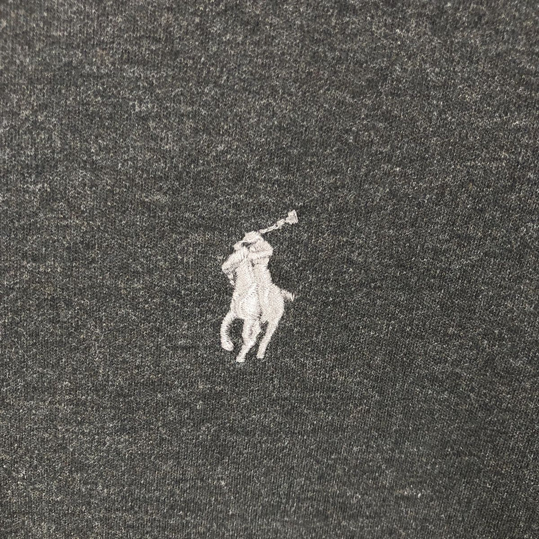 Ralph Lauren POLO RALPH LAUREN CLASSIC FIT short sleeve polo shirt men's XL equivalent cotton Charcoal Vintage Second Hand