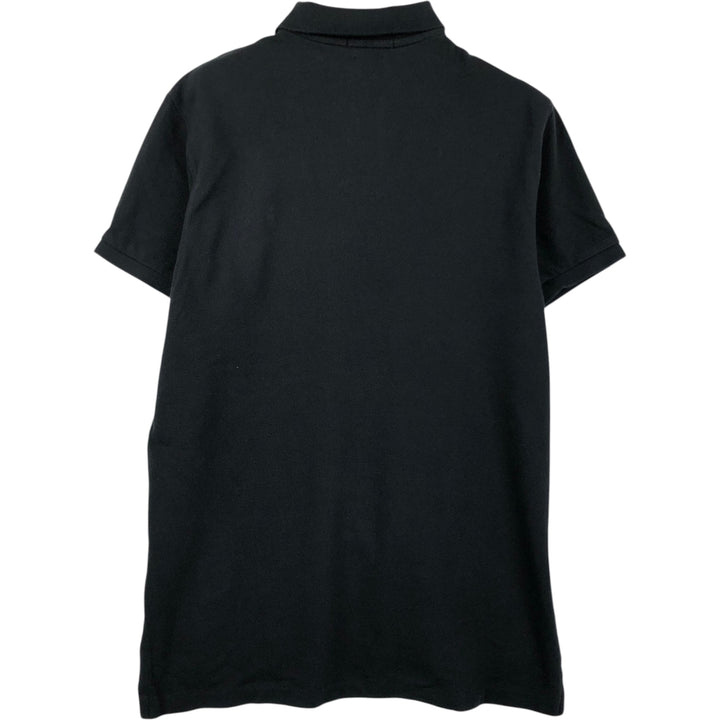 Ralph Lauren POLO RALPH LAUREN CUSTOM FIT short sleeve polo shirt men's M equivalent cotton black type Vintage Second Hand