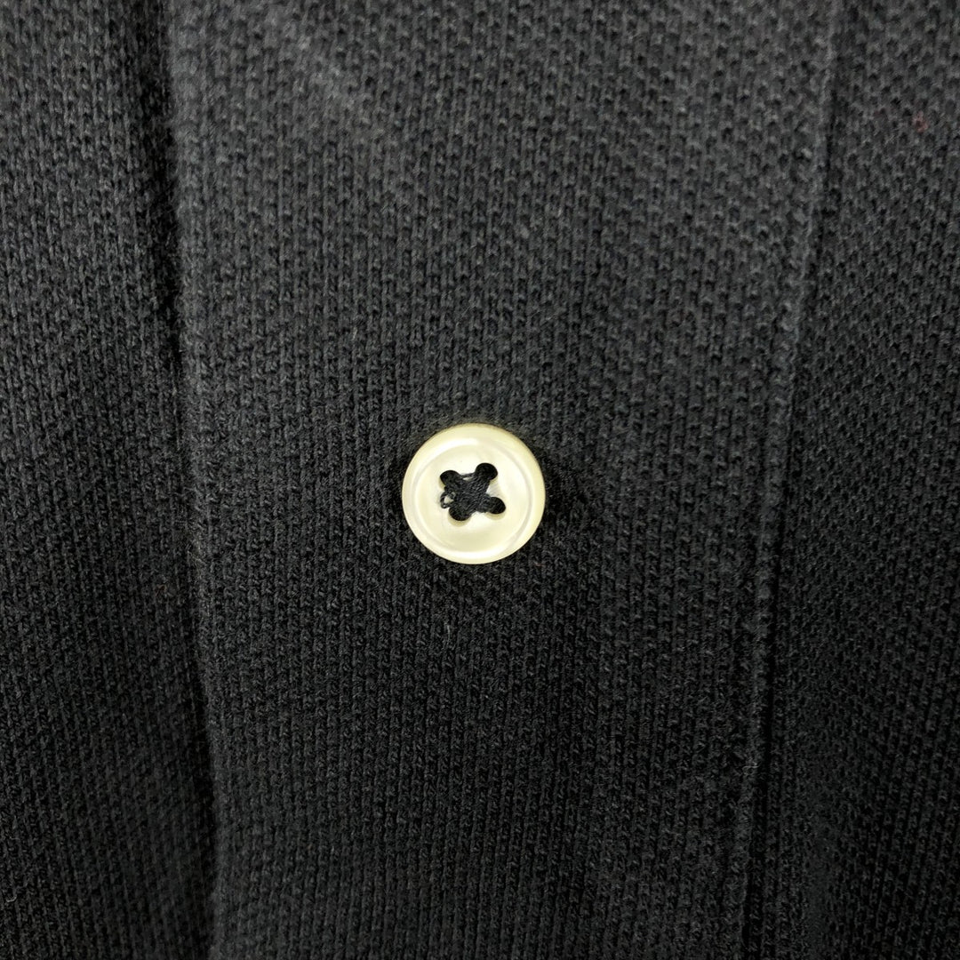 Ralph Lauren POLO RALPH LAUREN CUSTOM FIT short sleeve polo shirt men's M equivalent cotton black type Vintage Second Hand