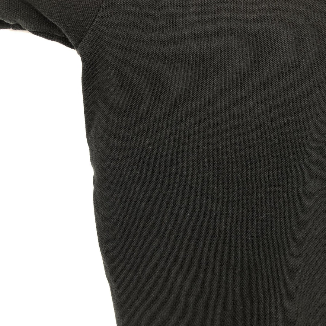 Ralph Lauren POLO RALPH LAUREN CUSTOM FIT short sleeve polo shirt men's M equivalent cotton black type Vintage Second Hand