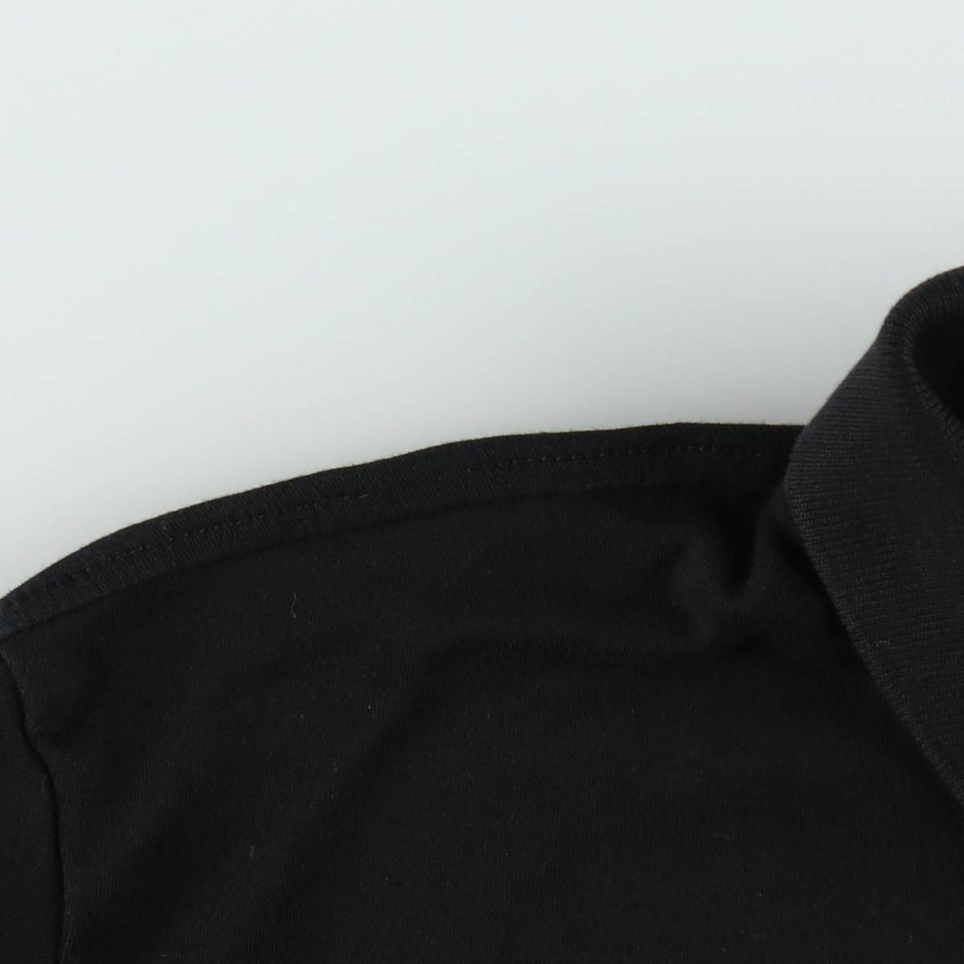 Ralph Lauren POLO RALPH LAUREN CUSTOM SLIM FIT short sleeve polo shirt men's size M cotton black type Vintage Second Hand
