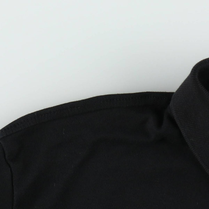 Ralph Lauren POLO RALPH LAUREN CUSTOM SLIM FIT short sleeve polo shirt men's size M cotton black type Vintage Second Hand