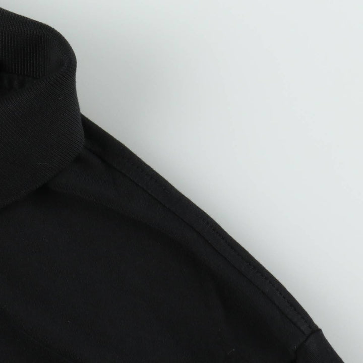 Ralph Lauren POLO RALPH LAUREN CUSTOM SLIM FIT short sleeve polo shirt men's size M cotton black type Vintage Second Hand