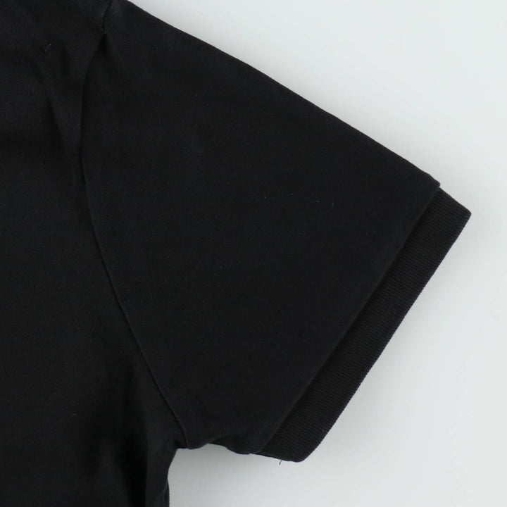 Ralph Lauren POLO RALPH LAUREN CUSTOM SLIM FIT short sleeve polo shirt men's size M cotton black type Vintage Second Hand