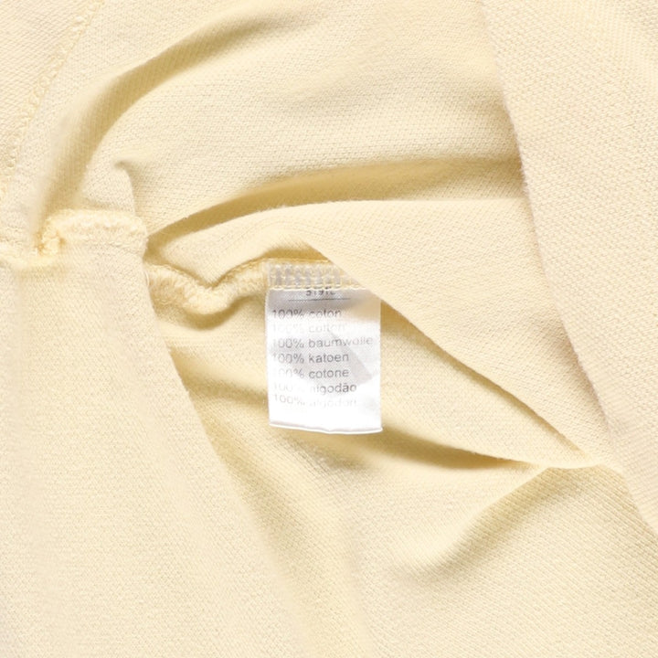 Lacoste LACOSTE French design short sleeve polo shirt No. 7 Men's XXL equivalent cotton unbleached Vintage Second Hand