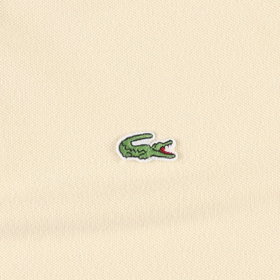 Lacoste LACOSTE French design short sleeve polo shirt No. 7 Men's XXL equivalent cotton unbleached Vintage Second Hand