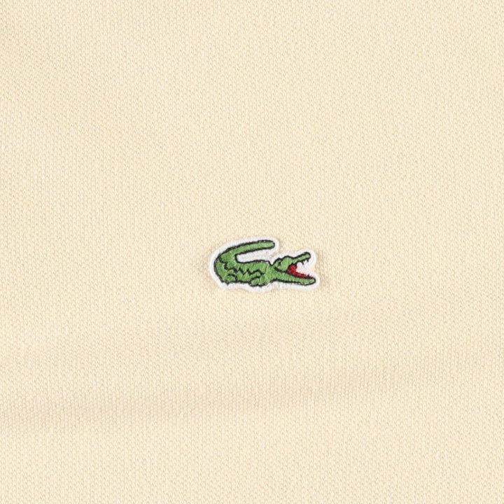 Lacoste LACOSTE French design short sleeve polo shirt No. 7 Men's XXL equivalent cotton unbleached Vintage Second Hand