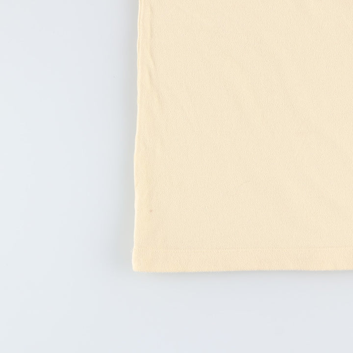 Lacoste LACOSTE French design short sleeve polo shirt No. 7 Men's XXL equivalent cotton unbleached Vintage Second Hand