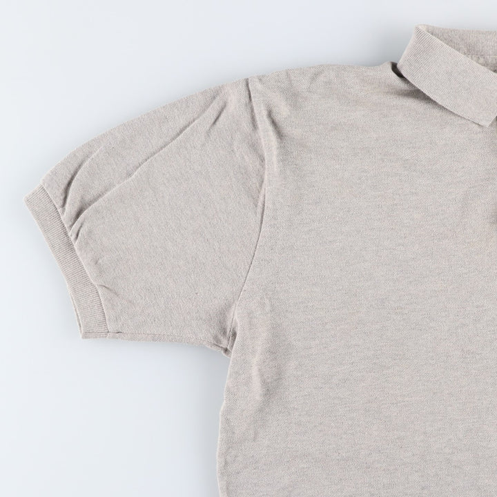 Ralph Lauren POLO by Ralph Lauren short sleeve polo shirt, men's size L cotton gray type Vintage Second Hand