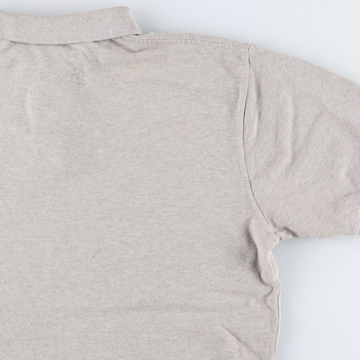 Ralph Lauren POLO by Ralph Lauren short sleeve polo shirt, men's size L cotton gray type Vintage Second Hand