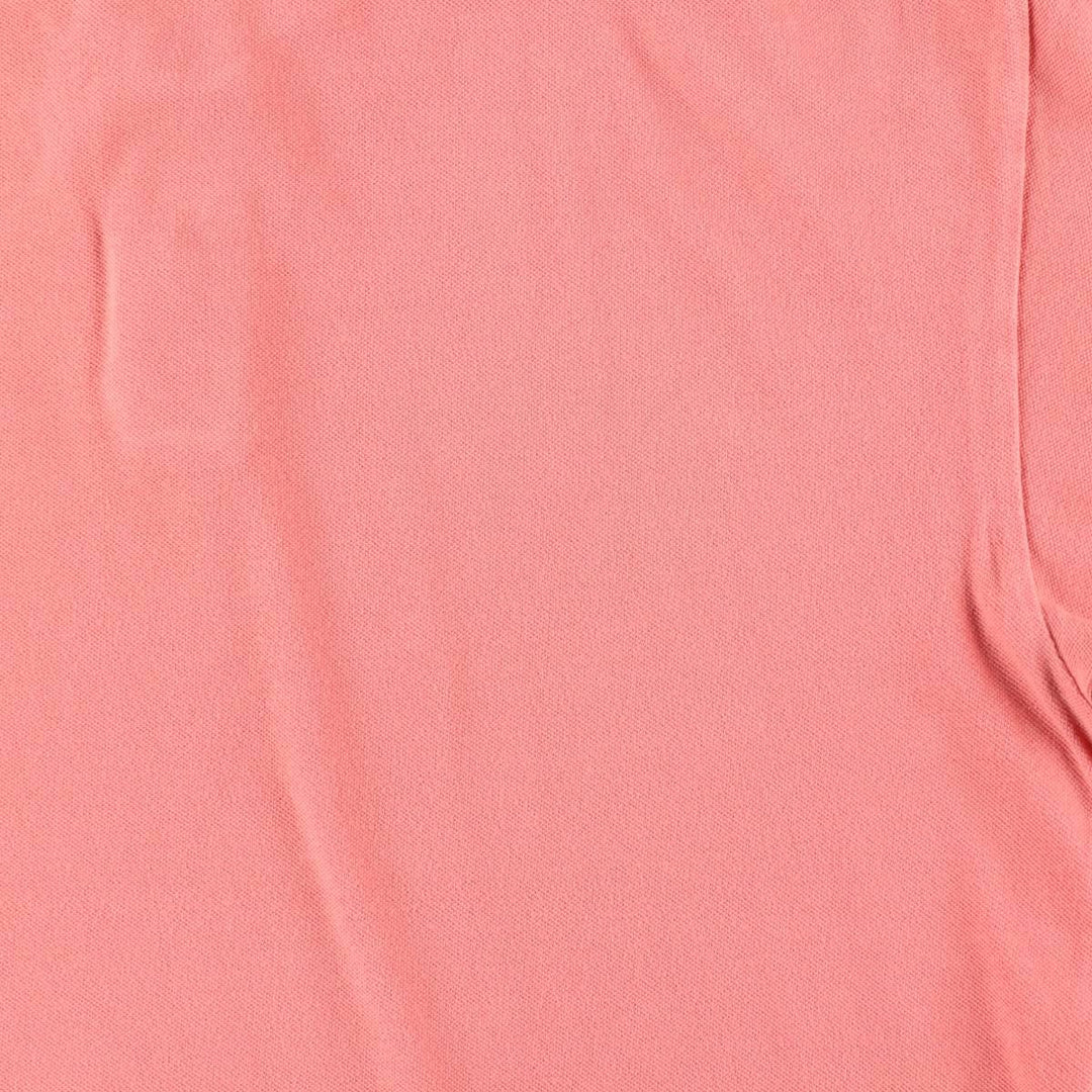 Ralph Lauren POLO by Ralph Lauren short sleeve polo shirt, men's XL size cotton coral Vintage Second Hand