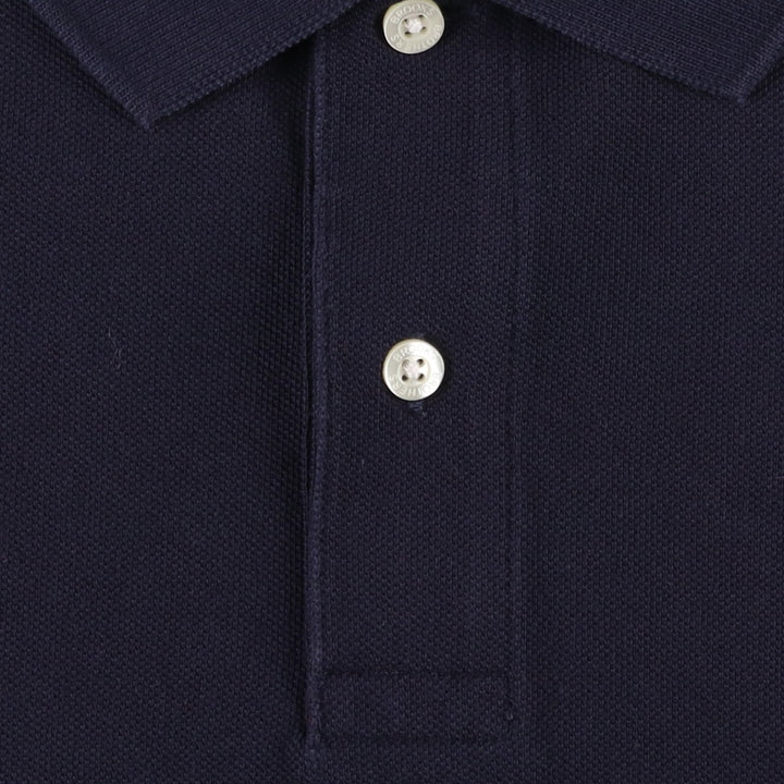 Brooks Brothers 1818 Short-Sleeve Polo Shirt, Men's Size XL (approx.) cotton navy blue type Vintage Second Hand