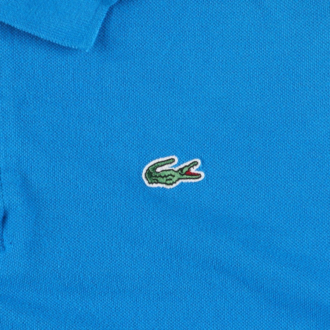 Lacoste LACOSTE French design short sleeve polo shirt size 6 men's XL equivalent unclear blue type Vintage Second Hand