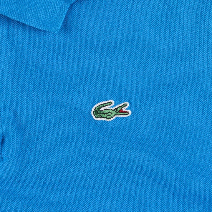Lacoste LACOSTE French design short sleeve polo shirt size 6 men's XL equivalent unclear blue type Vintage Second Hand