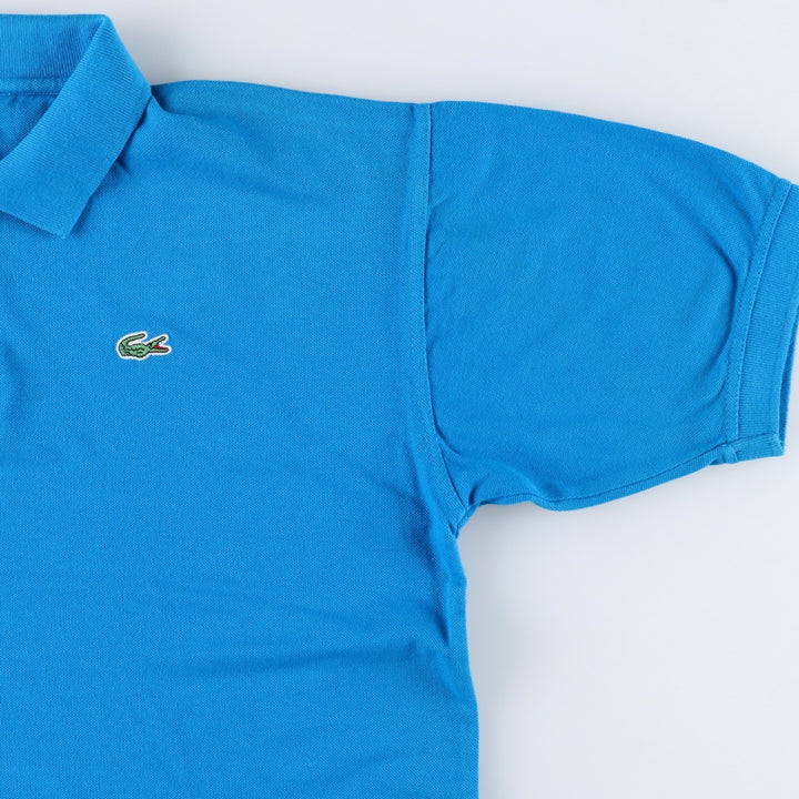 Lacoste LACOSTE French design short sleeve polo shirt size 6 men's XL equivalent unclear blue type Vintage Second Hand