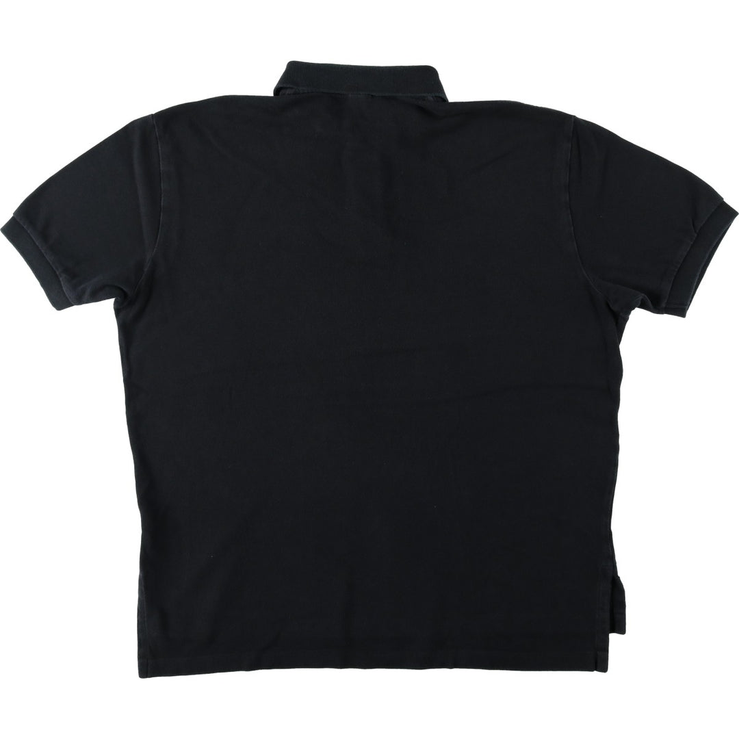 Ralph Lauren POLO by Ralph Lauren short sleeve polo shirt, men's size L cotton black type Vintage Second Hand