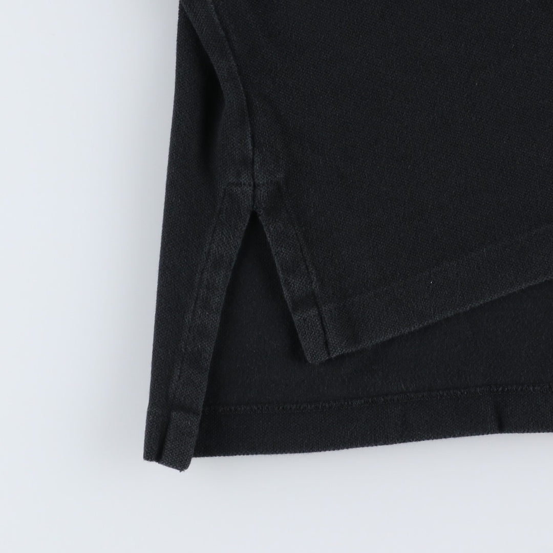 Ralph Lauren POLO by Ralph Lauren short sleeve polo shirt, men's size L cotton black type Vintage Second Hand