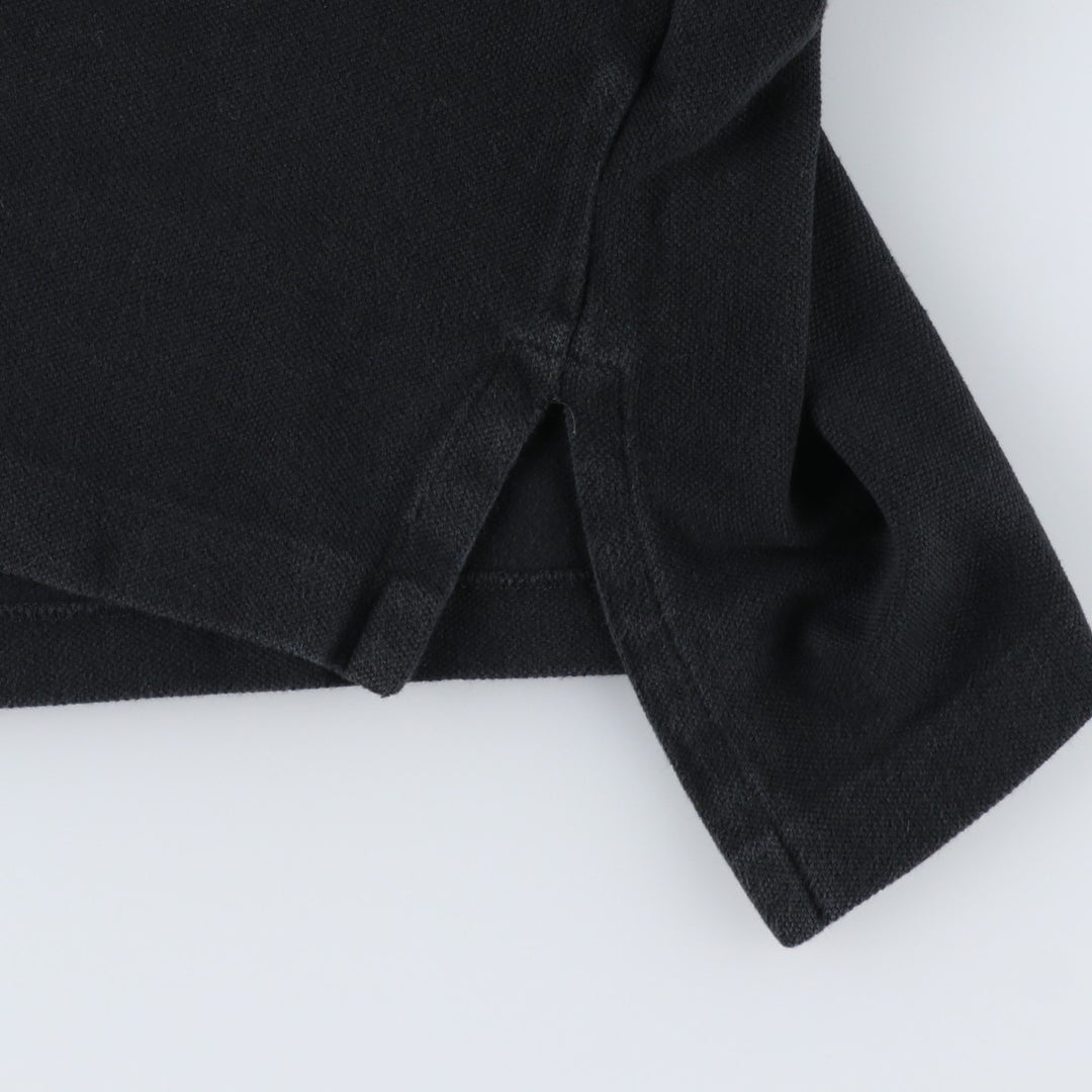 Ralph Lauren POLO by Ralph Lauren short sleeve polo shirt, men's size L cotton black type Vintage Second Hand