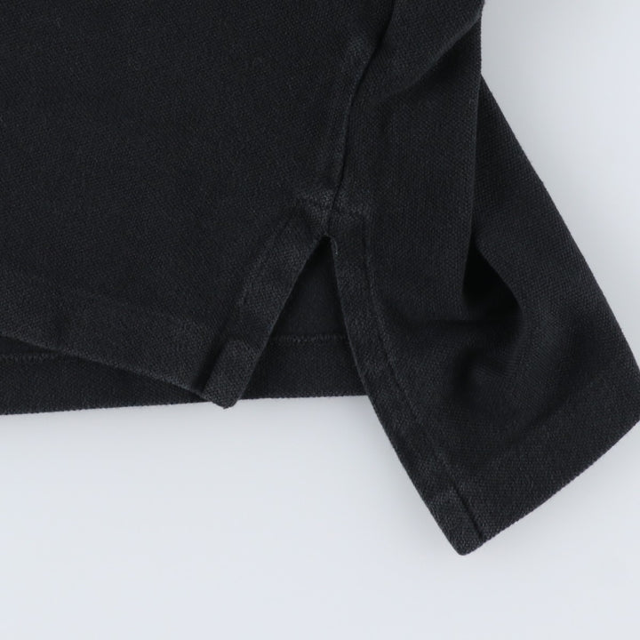Ralph Lauren POLO by Ralph Lauren short sleeve polo shirt, men's size L cotton black type Vintage Second Hand
