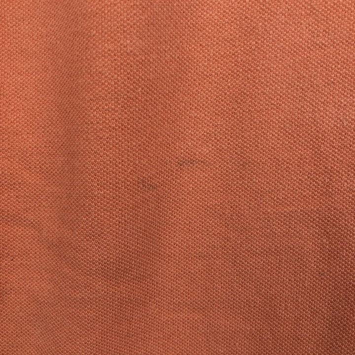 Ralph Lauren POLO by Ralph Lauren short sleeve polo shirt, men's size L cotton coral Vintage Second Hand