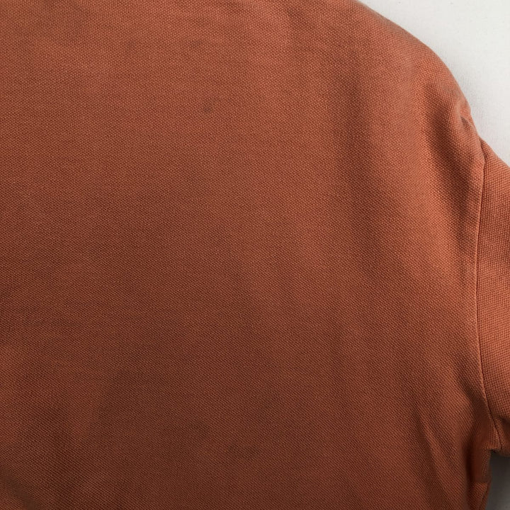 Ralph Lauren POLO by Ralph Lauren short sleeve polo shirt, men's size L cotton coral Vintage Second Hand