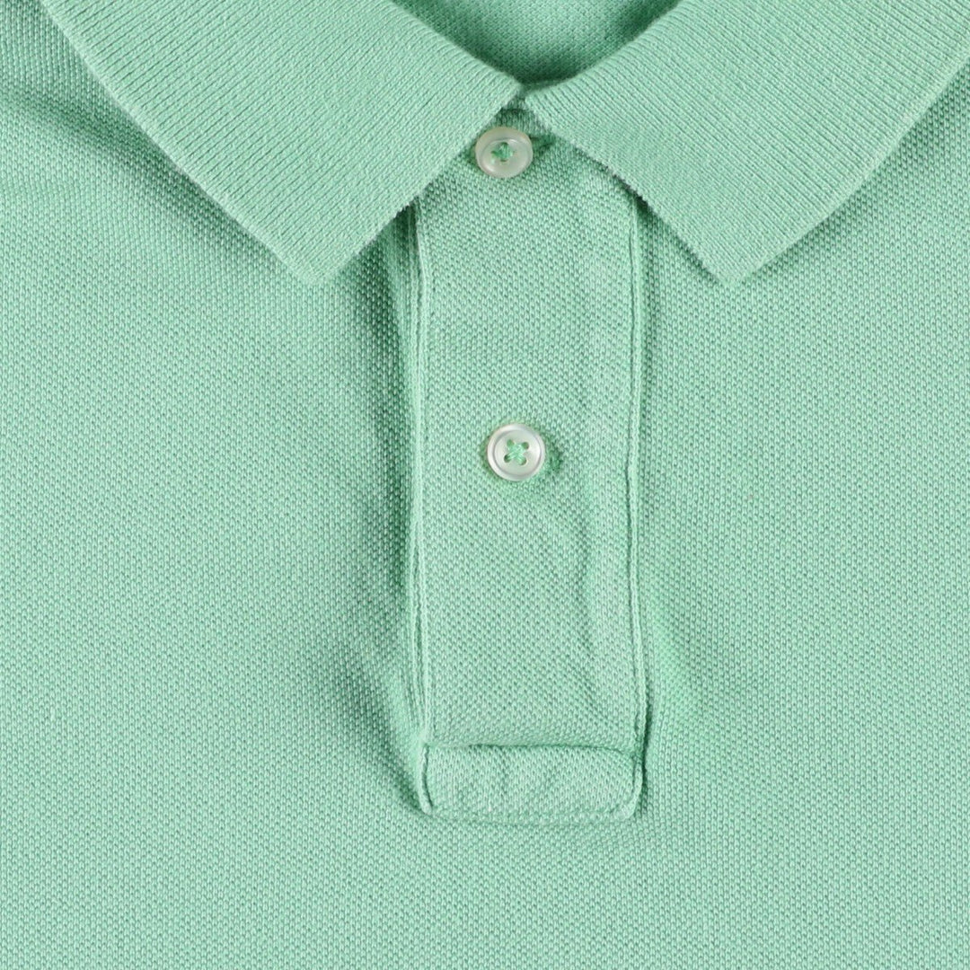 Ralph Lauren POLO by Ralph Lauren short sleeve polo shirt, men's XL size cotton Mint green Vintage Second Hand