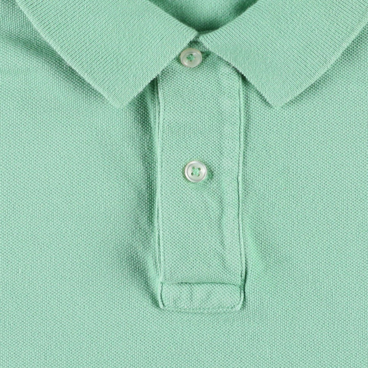 Ralph Lauren POLO by Ralph Lauren short sleeve polo shirt, men's XL size cotton Mint green Vintage Second Hand