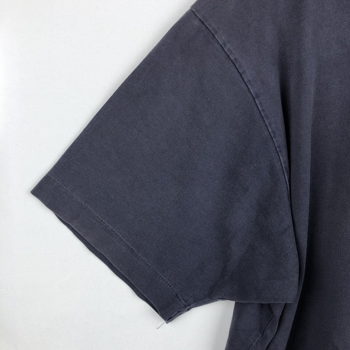 Ralph Lauren POLO by Ralph Lauren short sleeve polo shirt, men's XL size cotton navy blue type Vintage Second Hand