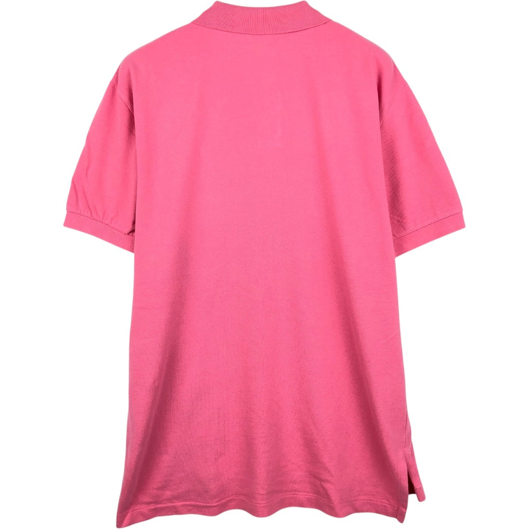 Ralph Lauren POLO by Ralph Lauren short sleeve polo shirt, men's size L cotton pink type Vintage Second Hand