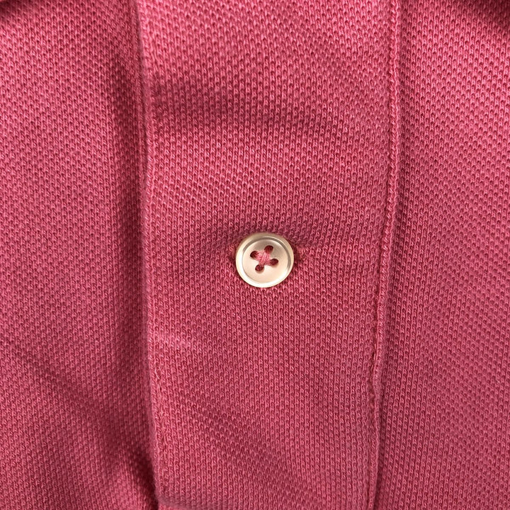 Ralph Lauren POLO by Ralph Lauren short sleeve polo shirt, men's size L cotton pink type Vintage Second Hand