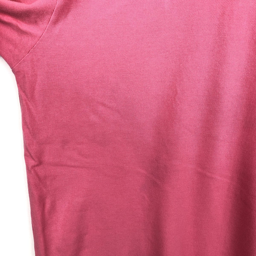 Ralph Lauren POLO by Ralph Lauren short sleeve polo shirt, men's size L cotton pink type Vintage Second Hand