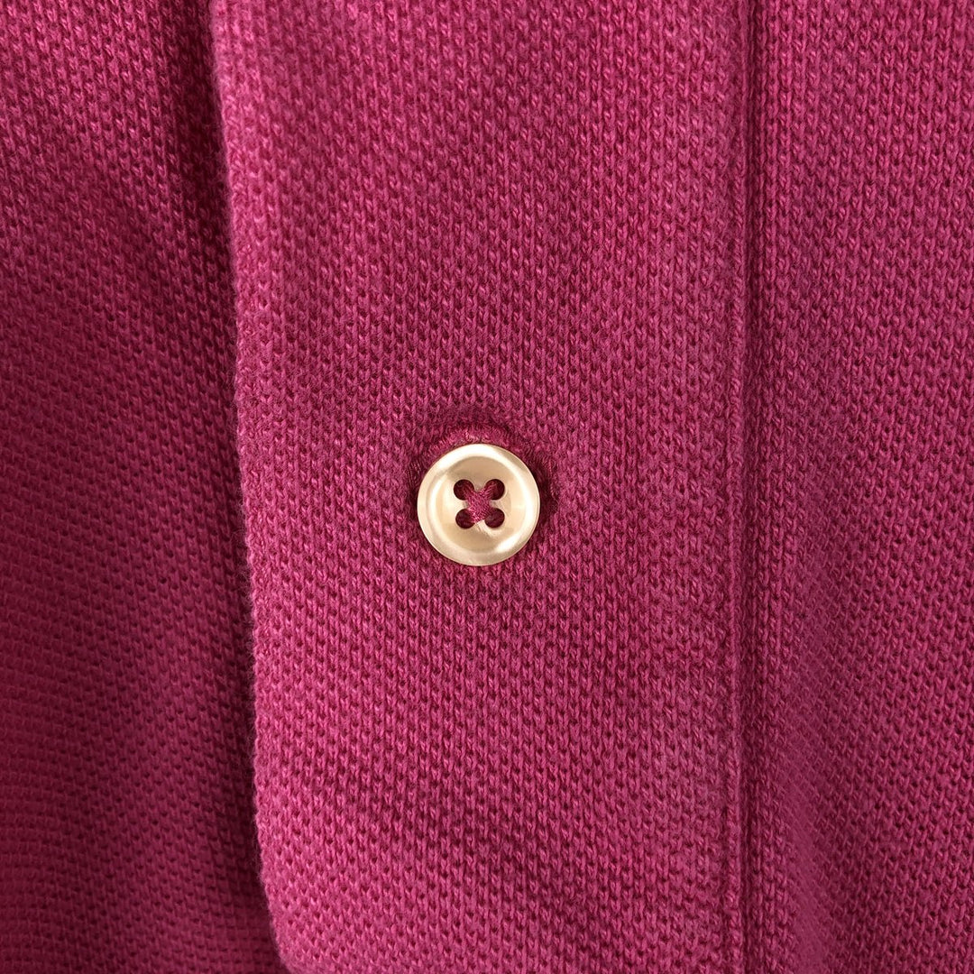 Ralph Lauren POLO by Ralph Lauren short sleeve polo shirt, men's XL size cotton pink type Vintage Second Hand