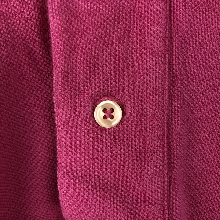 Ralph Lauren POLO by Ralph Lauren short sleeve polo shirt, men's XL size cotton pink type Vintage Second Hand