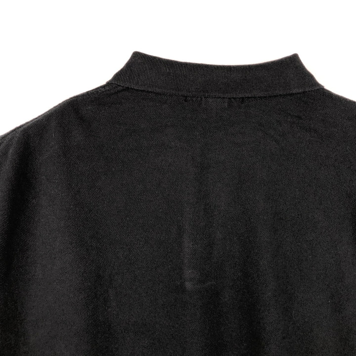 Ralph Lauren POLO by Ralph Lauren short sleeve polo shirt, men's XL size cotton black type Vintage Second Hand