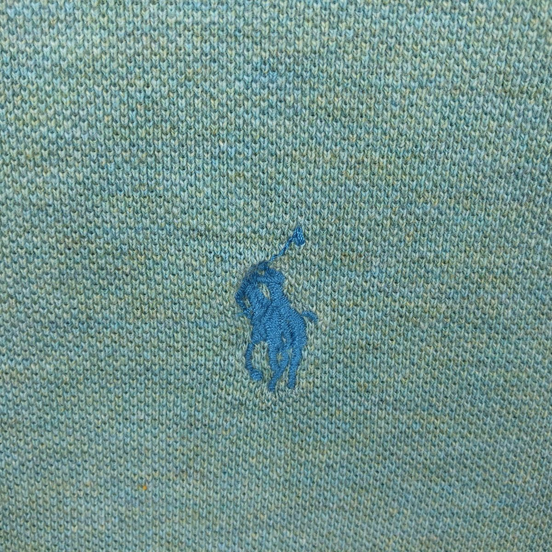 Ralph Lauren POLO by Ralph Lauren short sleeve polo shirt, men's size L cotton Blue type light blue Vintage Second Hand