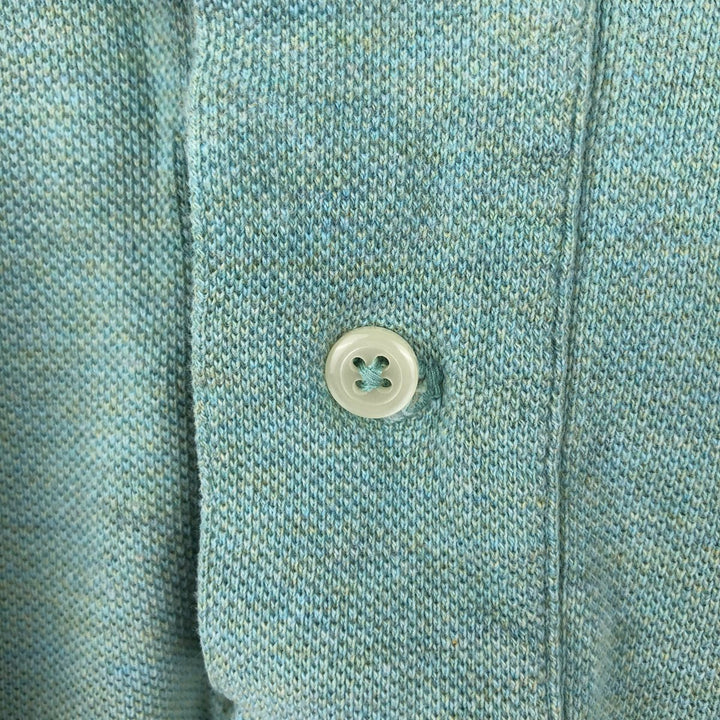 Ralph Lauren POLO by Ralph Lauren short sleeve polo shirt, men's size L cotton Blue type light blue Vintage Second Hand